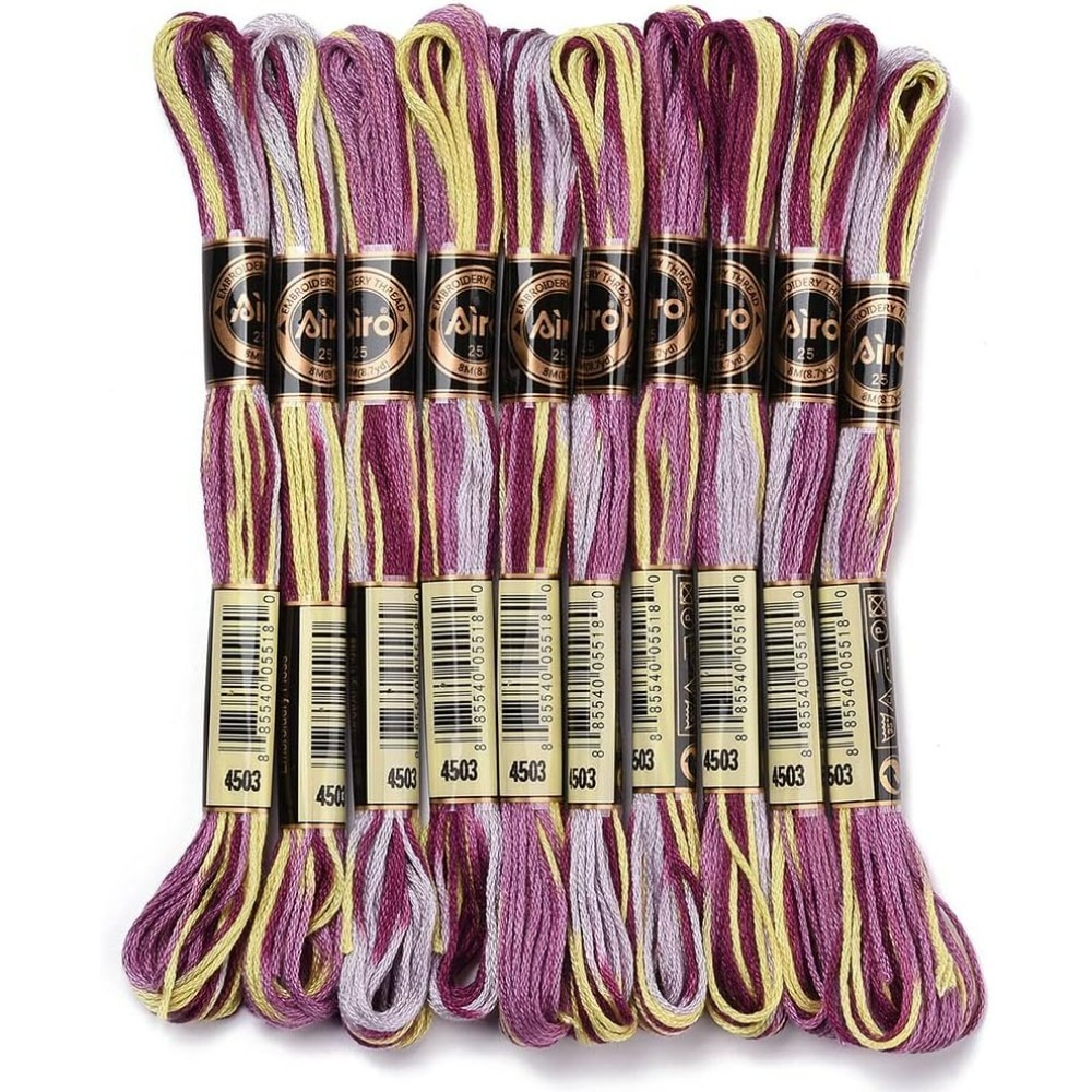 Embroidery Bracelet - 6 hebras de hilo de bordar