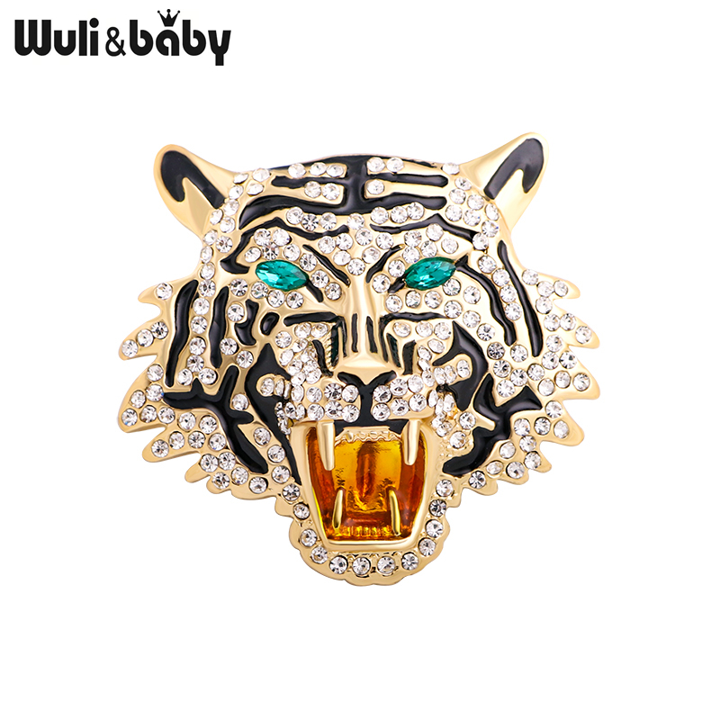 Embroidery Fonts - Wuli & baby-broches de tigre rugiente