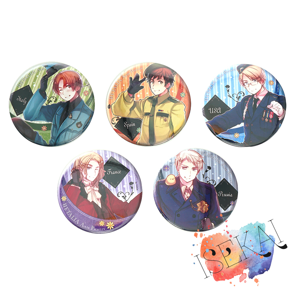 Embroidery Australia - Insignia de Anime Axis Power HETALIA,