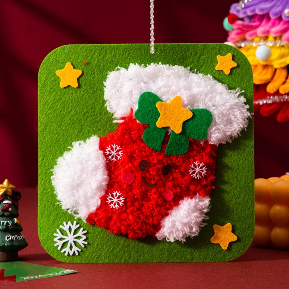 Embroidery Xmas Kits - Kit de manualidades para principiantes, kit