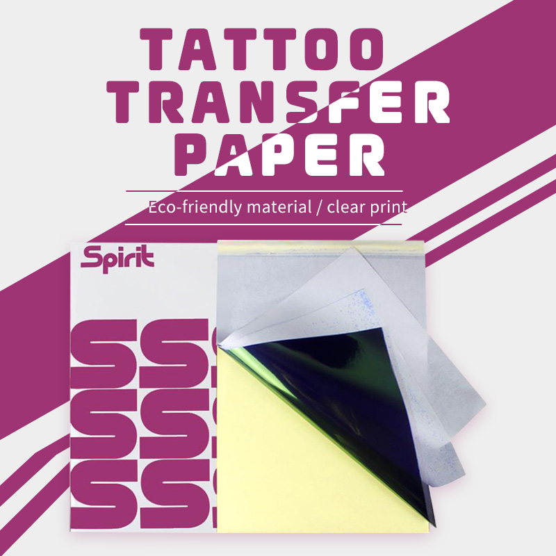 Transfer Paper Carbon - Papel Térmico para Plantillas de Tatuajes