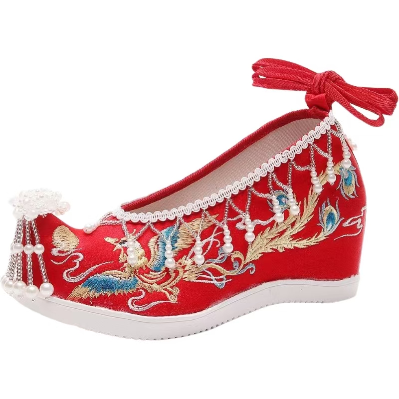 Embroidery Canvas - Nuevos zapatos de boda bordados de