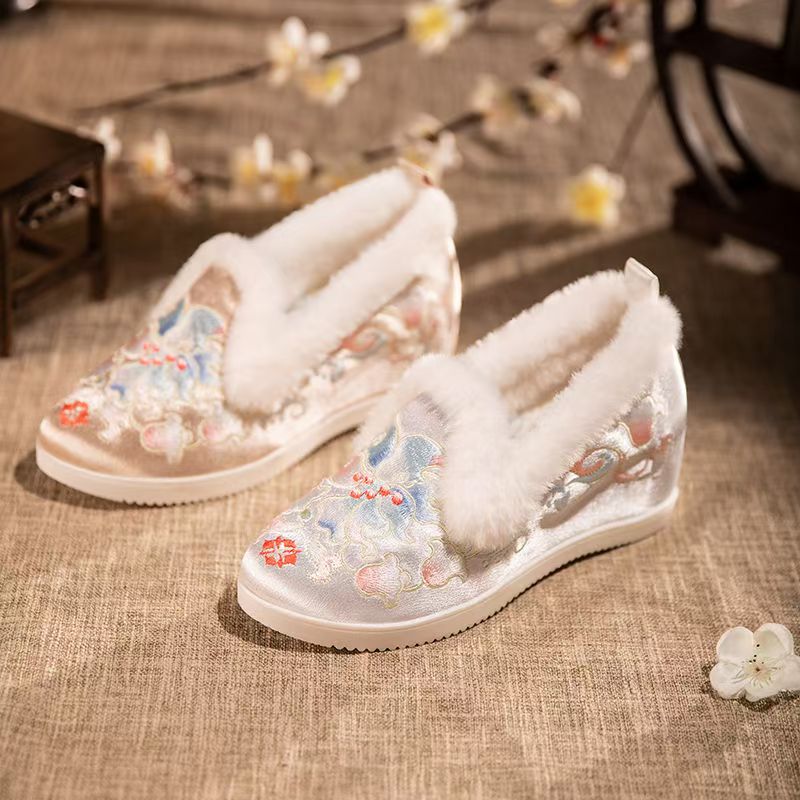 Zapatos bajos de algodón borda - Embroidery Canvas reseña y precio