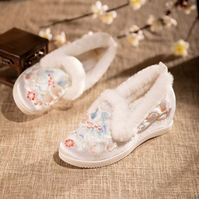 Zapatos bajos de algodón borda - Embroidery Canvas reseña y precio