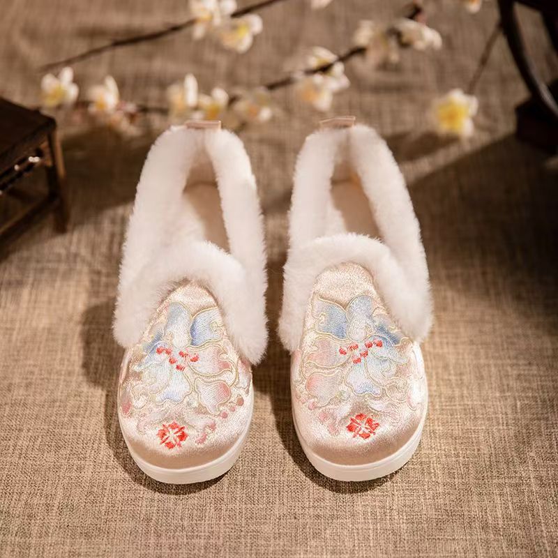 Zapatos bajos de algodón borda - Embroidery Canvas reseña y precio