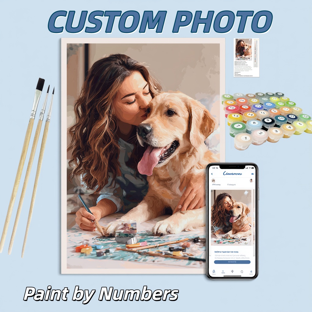 Pintura por Números Personaliz - Embroidery Translate reseña y precio