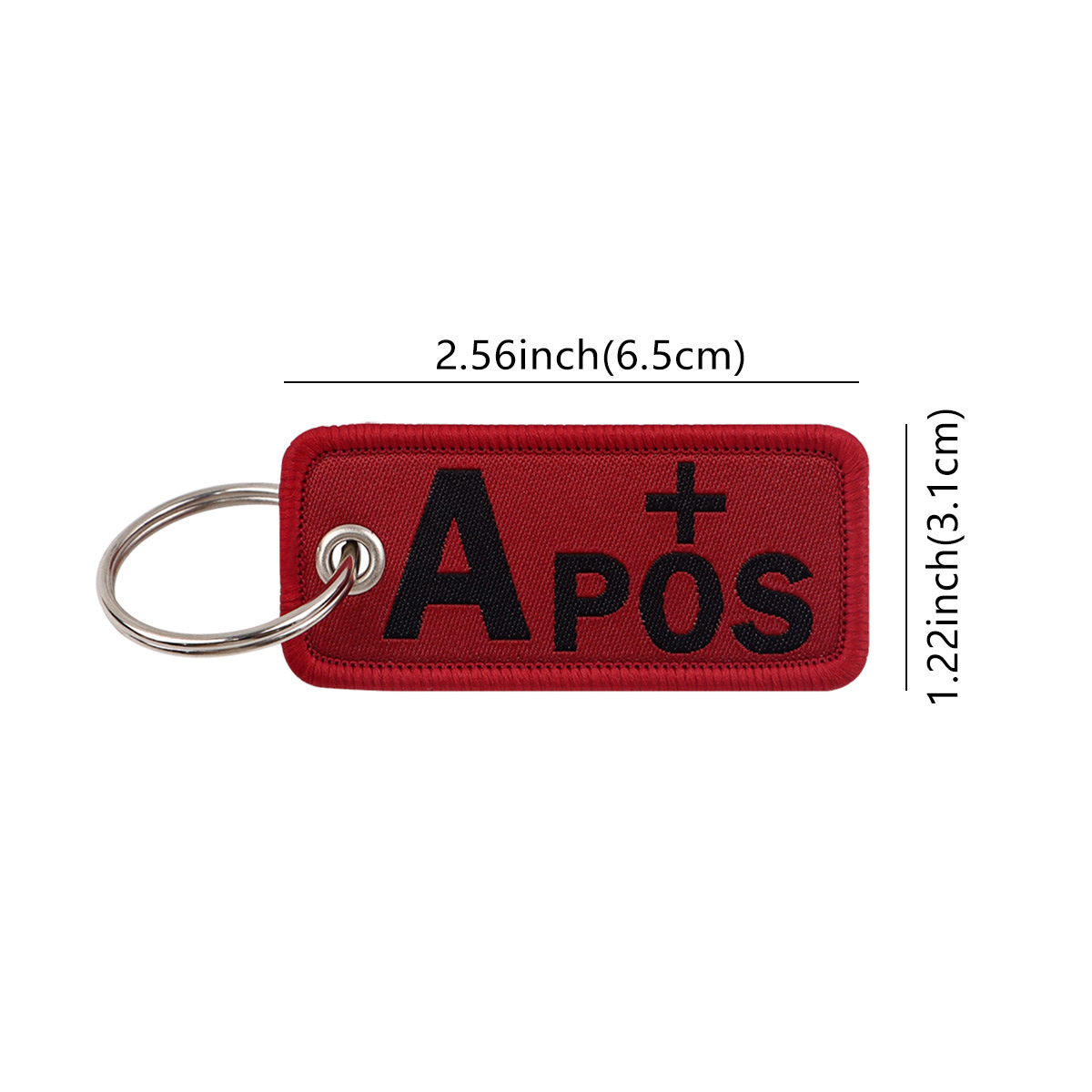 LLavero bordado tipo sangre ro - Embroidery Fonts reseña y precio