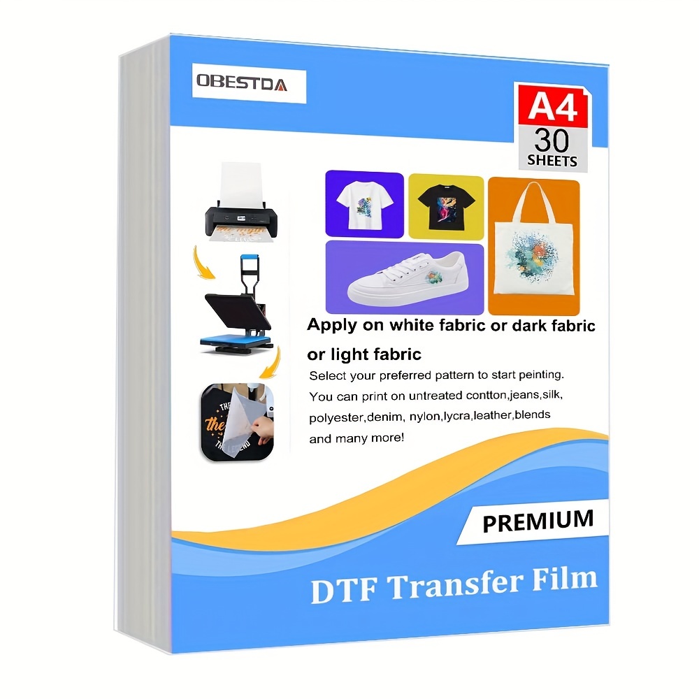 Película de transferencia DTF  - Transfer Paper Carbon reseña y precio