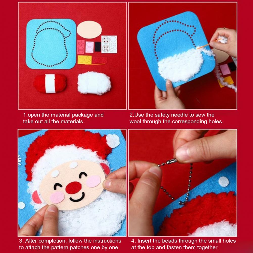Kit de manualidades para princ - Embroidery Xmas Kits reseña y precio