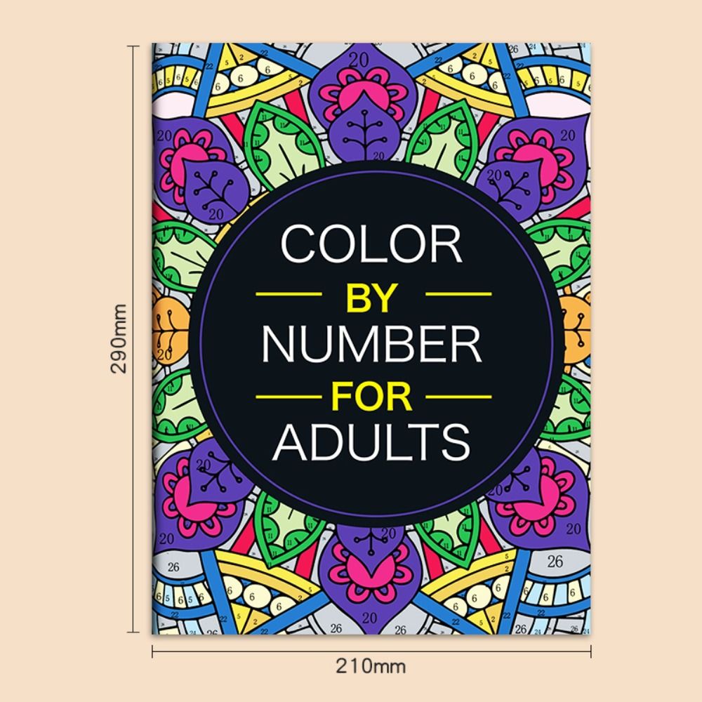 Libro de Pintura por Números D - Embroidery Translate reseña y precio