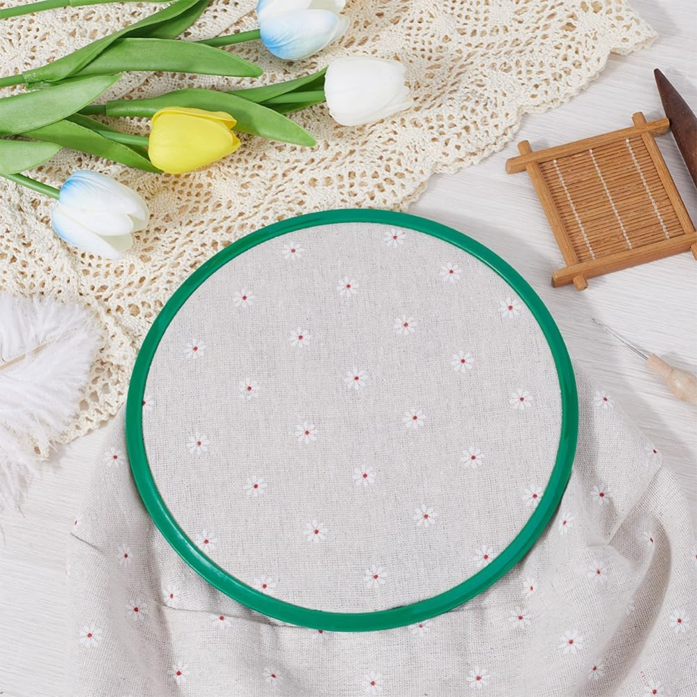 Aros de bordado de Metal verde - Embroidery Stitches reseña y precio