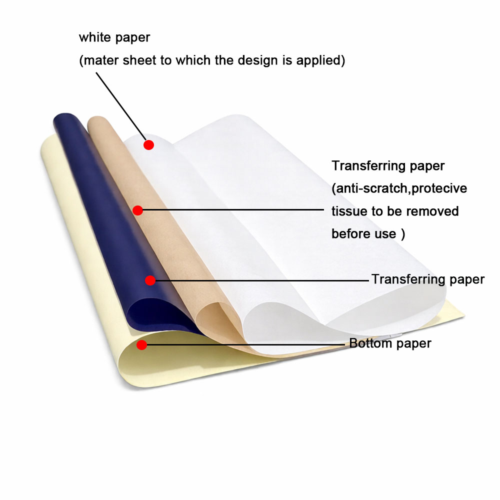 Audersigt 50/100 Hojas Papel d - Transfer Paper Carbon reseña y precio