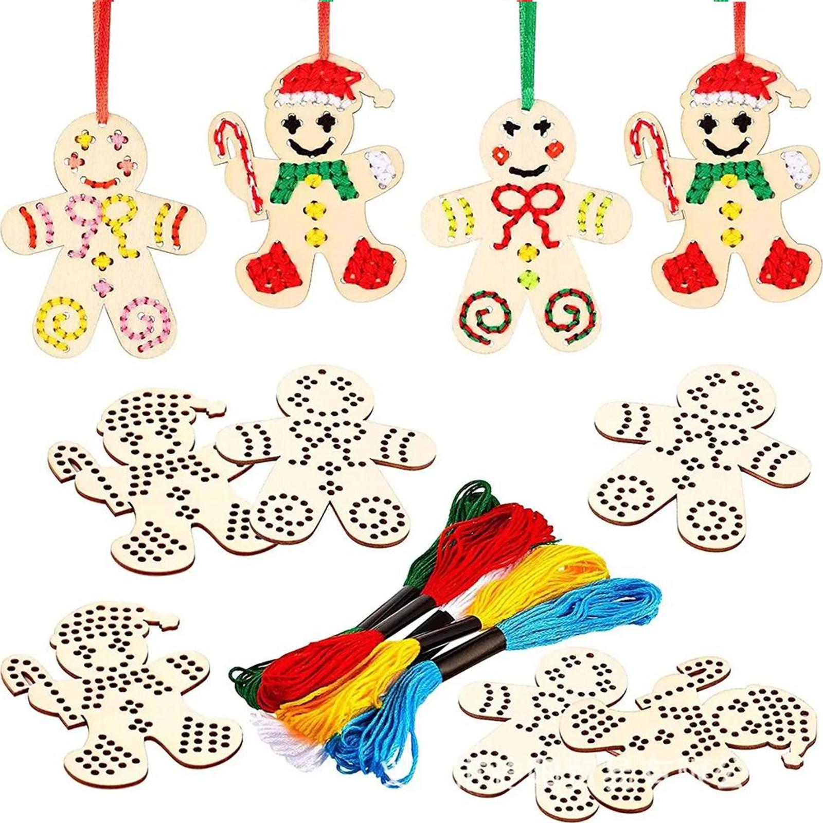 Colgante de Punto de Cruz con  - Embroidery Xmas Kits reseña y precio