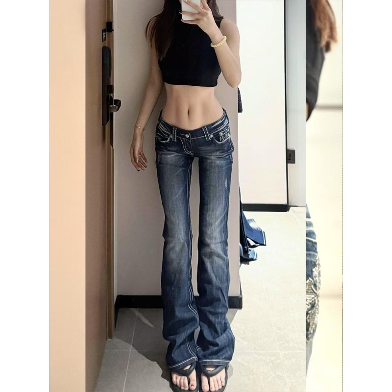 Pantalones Vaqueros de Mezclil - Embroidery Jeans Sakura reseña y precio