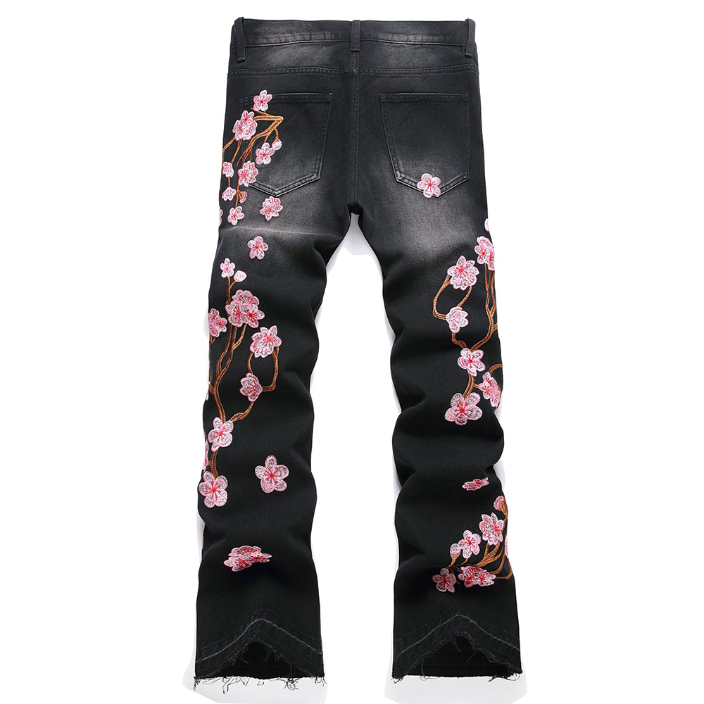 Pantalones vaqueros con bordad - Embroidery Jeans Sakura reseña y precio