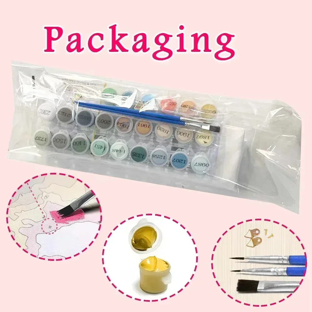 Kits de pintura por números DI - Embroidery Translate reseña y precio
