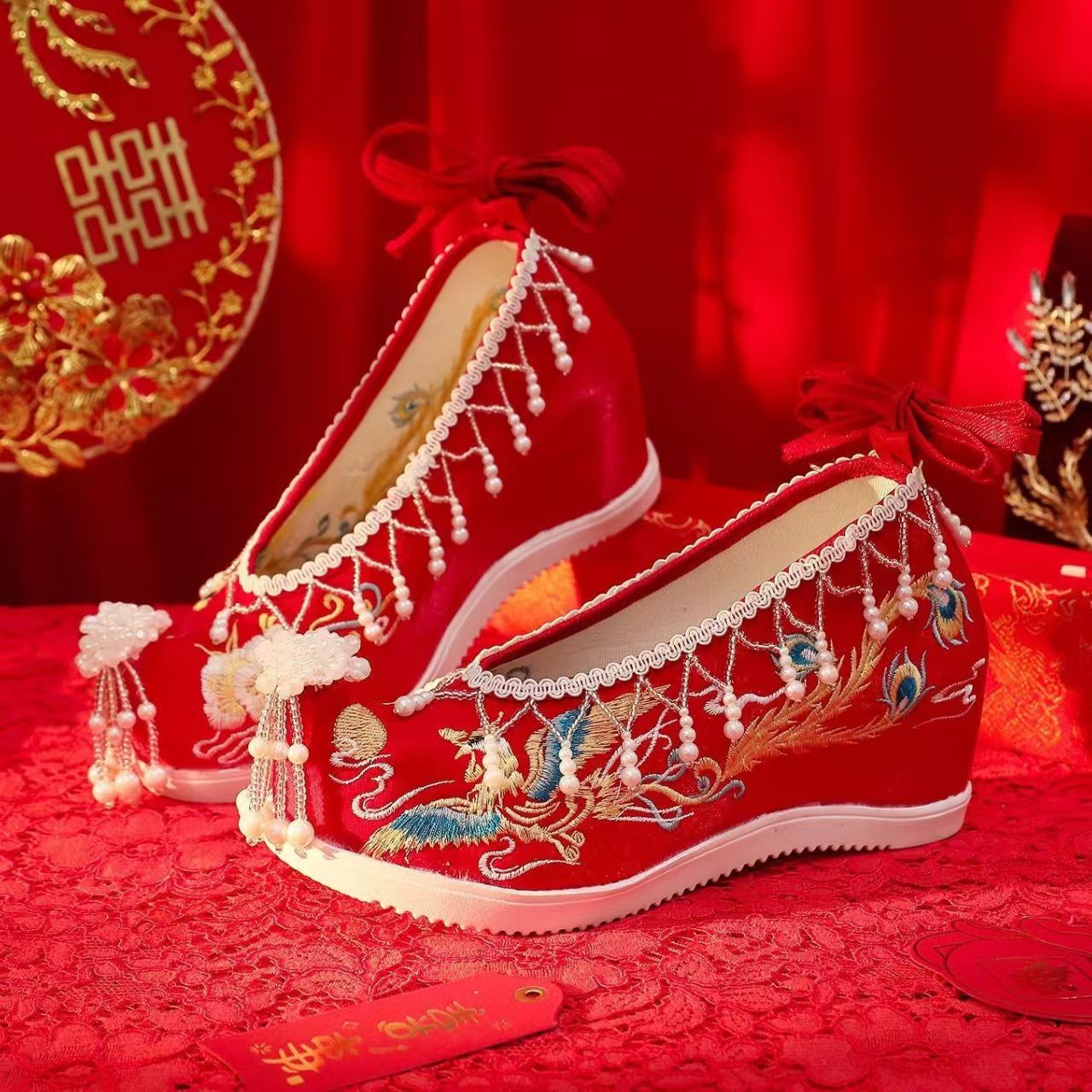 Nuevos zapatos de boda bordado - Embroidery Canvas reseña y precio
