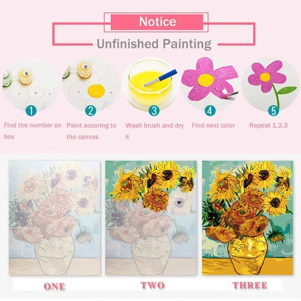 Pintura al óleo por números de - Embroidery Translate reseña y precio