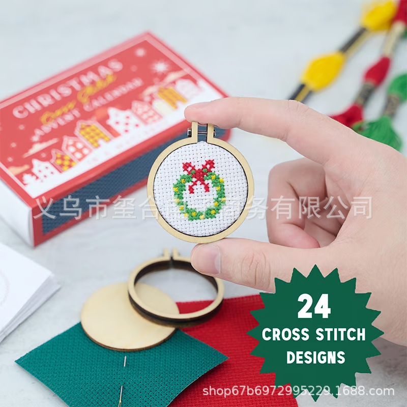 Kit de calendario de Adviento  - Embroidery Xmas Kits reseña y precio
